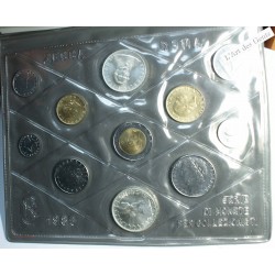 Coffret Italie 1985, série complète divisionnaire , Rome, BU, FDC, lartdesgents.fr
