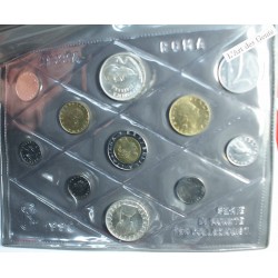 Série Italie 1990, série complète divisionnaire , Rome, BU, FDC, lartdesgents.fr