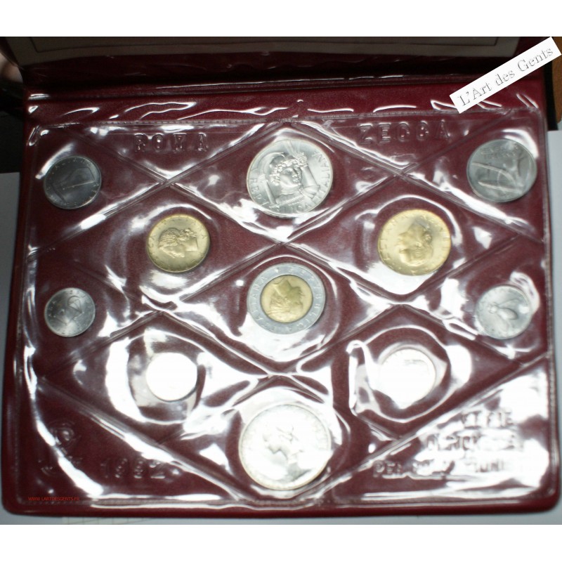 Série Italie 1992, série complète divisionnaire , Rome, BU, FDC, lartdesgents.fr