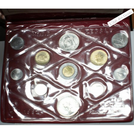 Série Italie 1992, série complète divisionnaire , Rome, BU, FDC, lartdesgents.fr