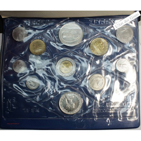 Série Italie 1994, série complète divisionnaire , Rome, BU, FDC, lartdesgents.fr