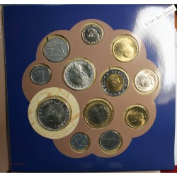 Série Italie 1996, série complète divisionnaire , Rome, BU, FDC, lartdesgents.fr