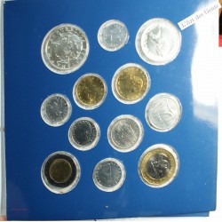 Coffret Italie 2000, série complète divisionnaire , Rome, BU, FDC, lartdesgents.fr