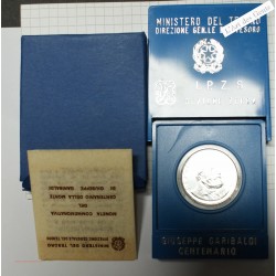 ITALIE 500 lire 1982 Guiseppe GARIBALDI, FDC, BU, lartdesgents.fr