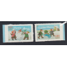 France Autoadhésifs - Paire Timbres sans bande phosphore n°31a et 32a - 2001et 2002 - Neufs** - lartdesgents.fr