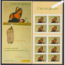France Autoadhésifs - 2 carnets BC41 - Timbres pour Naissances Garçons - 2004 - Neufs** - lartdesgents