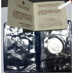 ITALIE 500 lire 1985 ETRUSCHI FDC, BU, lartdesgents.fr