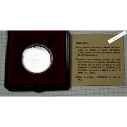 ITALIE 500 lire 1990 - Championnat du Monde de Foot -  FDC, BU, lartdesgents.fr