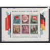 Bloc Dentelé "Karl-Marx-Jahr" 1953 Neuf lartdesgents.fr