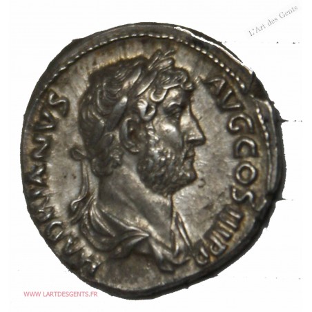 DENIER hadrien hispaniae 134-138 AP JC. SUP/TTB, lartdesgents.fr