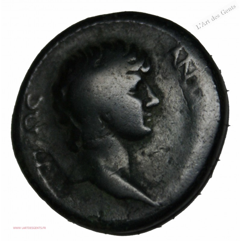 Antinous AE32 (favori d'Hadrien) Tarse sicile 130 AP JC., lartdesgents.fr