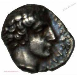 Obole de Marseille à l'ethnique et Au M 425-400 Av JC.  SUP/TTB, lartdesgents.fr