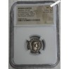 DENIER VITELLIUS 69 AP JC. TTB  NGC VF, lartdesgents.fr