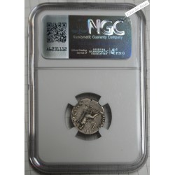 DENIER VITELLIUS 69 AP JC. TTB  NGC VF, lartdesgents.fr