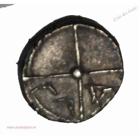 Obole MARSEILLE Lettres MA cassées 310-250 Av JC.  TB+, lartdesgents.fr