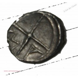 Obole MARSEILLE (avec favoris) 121-82 Av JC.  TTB, lartdesgents.fr