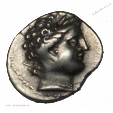 Drachme légère MARSEILLE  groupe 1- 200-150 Av JC.  TTB+, lartdesgents.fr