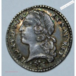 Vingtième 1/20 d'Ecu 1766 Bayonne Sup+, Louis XV, lartdesgents.fr