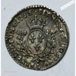 Vingtième 1/20 d'Ecu 1766 Bayonne Sup+, Louis XV, lartdesgents.fr
