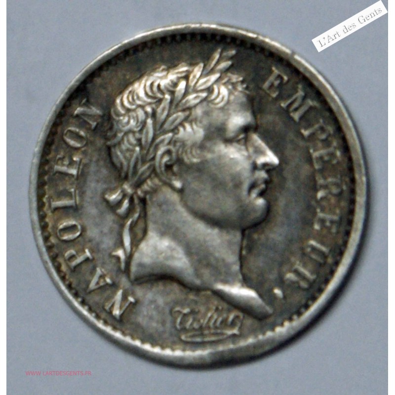 Quart de Franc 1809 A Paris tête laurée SUPERBE, lartdesgents.fr