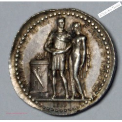 Médaille Mariage Napoléon 1er Empire 1810, SUPERBE, lartdesgents.fr