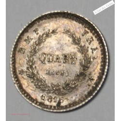 ESSAI Ar. Quart de Franc 1816 Napoléon II Superbe, lartdesgents.fr