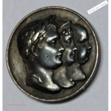 Médaille AR. Famille Napoléon Ier Mars 1815 par Andrieu F., lartdesgents.fr