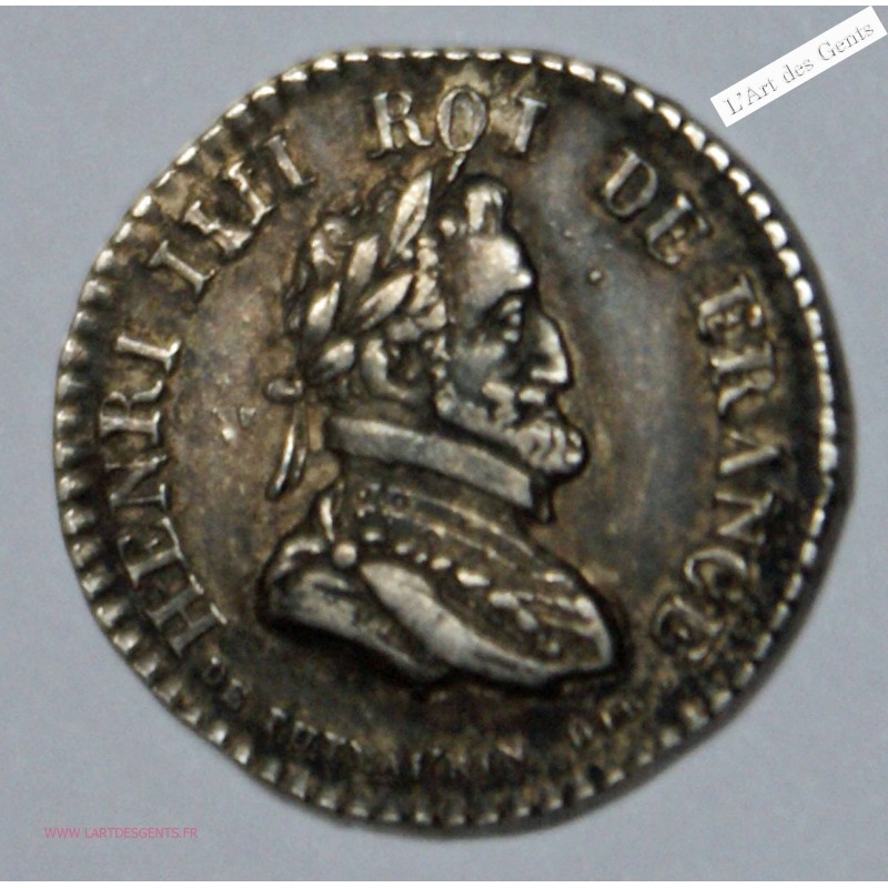 Médaille AR. HENRI IV/LOUIS XVIII  par Eug. DUBOIS TTB, lartdesgents.fr