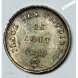 Médaille AR. Place des victoires 1822 Louis le Grand par BARRE SUPERBE, lartdesgents.fr