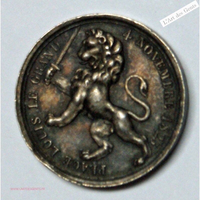 Médaille AR. Place Louis le Grand 4 novembre 1825 par BARRE SUPERBE, lartdesgents.fr
