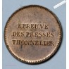 Louis-Philippe Ier, essai au module de 25 centimes SPL, par Thonnelier SPL, lartdesgents.fr