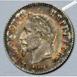 20 Centimes 1859 Paris Napoleon III FDC, lartdesgents.fr