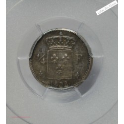 1/4 de Franc 1832 HENRI V SPL64, lartdesgents.fr