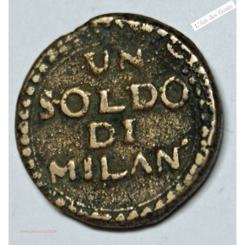 Italie, Soldo de Milan siège de Mantova An 7, lartdesgents.fr
