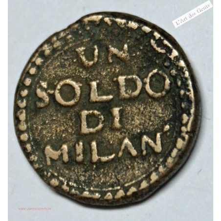 Italie, Soldo de Milan siège de Mantova An 7, lartdesgents.fr