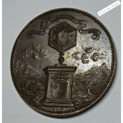 Médaille, Louis XIV Règne Anna d'Autriche 1644, lartdesgents.fr