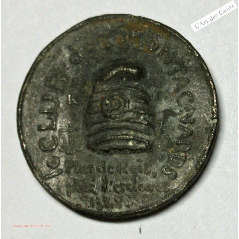 Médaille, Club des montagnards mars 1848, lartdesgents.fr