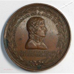 Médaille, Mémoire du Gal DESAIX MARENGO AN VIII, lartdesgents.fr