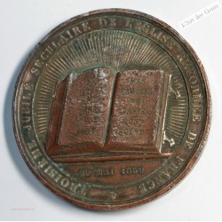 Médaille, 3ème jubilé église 1859, lartdesgents.fr