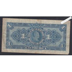 Billet Colombie 1Peso - HH  34147361 - 1954 - lartdesgents.fr