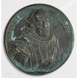 Médaille, mémorial Francis BACON, 1520-1626, lartdesgents.fr
