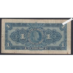 Billet Colombie 1Peso - HH  45382606 - 1954 - lartdesgents.fr