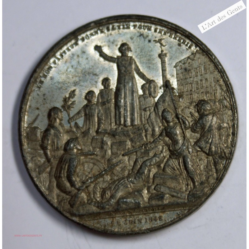 Médaille, Denis Auguste AFFRE 1848 , lartdesgents.fr