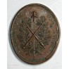Médaille ovale, la Nation, la Loi, le Roi, par Trébuchet , lartdesgents.fr