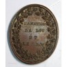 Médaille ovale, la Nation, la Loi, le Roi, par Trébuchet , lartdesgents.fr