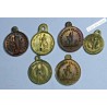 Lot 6 Médaillettes différentes, 22 23 24 Février 1848, lartdesgents.fr