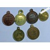 Lot 6 Médaillettes différentes, 22 23 24 Février 1848, lartdesgents.fr