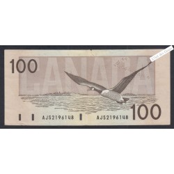 Billet Canada 100 Dollars - AJS2196148 - 1988 - lartdesgents.fr
