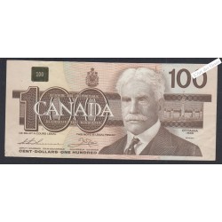Billet Canada 100 Dollars - AJS5063769 - 1988 - lartdesgents.fr