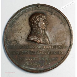 Médaille, Napoléon Ier, pierre Colonne vendome 1800 , lartdesgents.fr